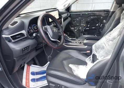 2023 Toyota Highlander Platinum from USA, damaged, VIN 5TDKDRBH8PS042945